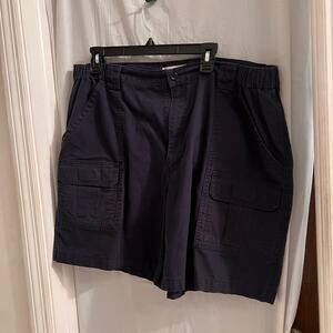 Sevane men’s cargo shorts set of 2 size 42 one navy blue one light blue